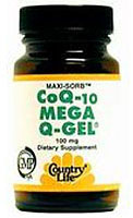 Специальное питание COQ-10 MEGA Q-GEL (60 мягких кап)