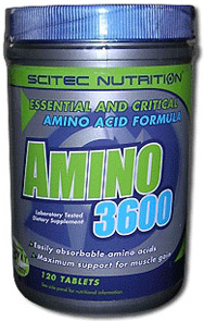 Аминокислота Amino 3600 (120 таб)