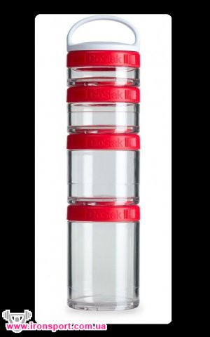 Спортивные аксессуары Контейнер BlenderBottle GoStak Starter 4 Pak - спортивное питание