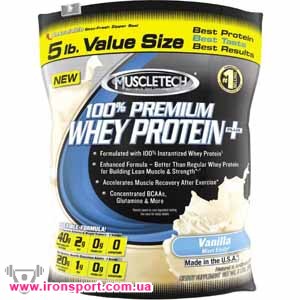 Протеины 100% premium whey protein + (2,27 кг) - спортивное питание