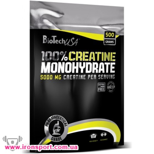 Креатин 100% Creatine Monohydrate (0,5 кг пак) - спортивное питание