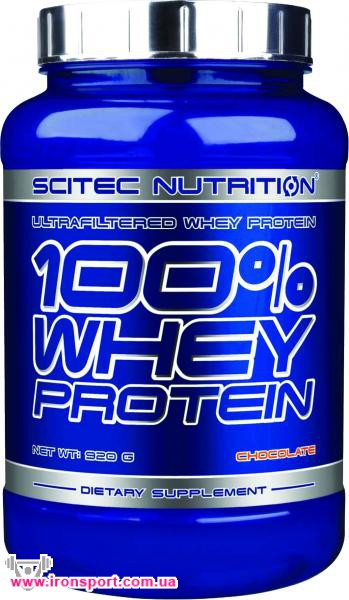Протеины 100% Whey Protein (920 г) - спортивное питание