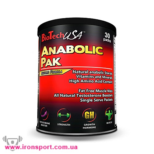 Повышающие тестостерон Anabolic Pak (30 пакетов) - спортивное питание