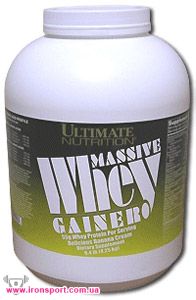 Гейнери Massive Whey Gainer (4250 г) - спортивне харчування