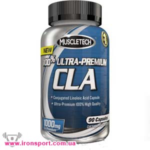Для схуднення, карнітин 100% Ultra-Premium CLA (90 капс.) - спортивне харчування
