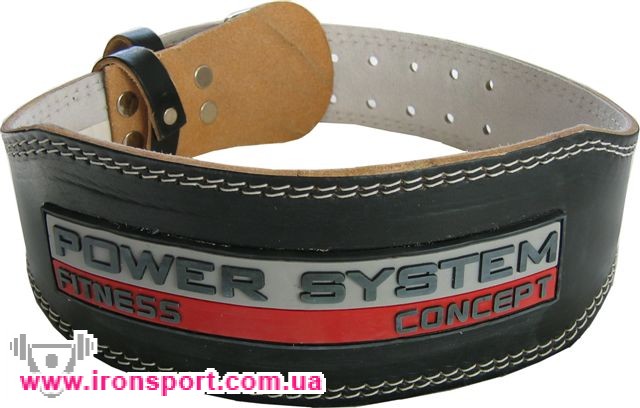 Спортивная одежда Пояс для культуризма Power Black PS-3100 (S,М,L,XL,XXL) - спортивное питание