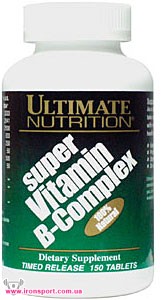 Витамины и комплексы Super Vitamin B-Сomplex (150 таб) - спортивное питание