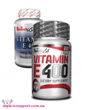 Вітаміни та комплекси Vitamin E 400 (100 кап) new - спортивне харчування