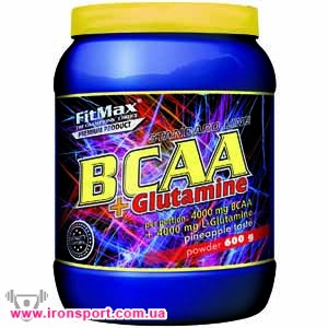 Амінокислоти BCAA + Glutamine (600 г) - спортивне харчування