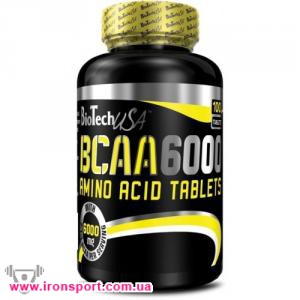 Аминокислоты BCAA 6000 (100 таб) - спортивное питание