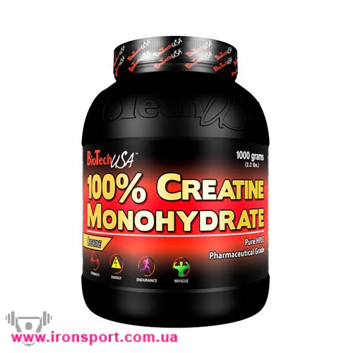 Креатин 100% Creatine Monohydrate (1 кг) - спортивное питание