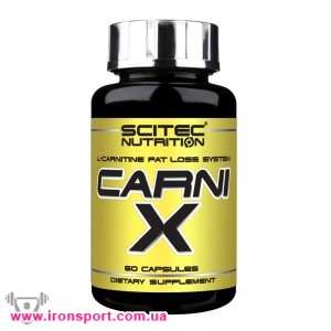 Для схуднення, карнітин Carni-X (60 кап) - спортивне харчування