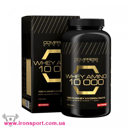 Аминокислоты Compress Whey Amino 10000 (300 таб) - спортивное питание