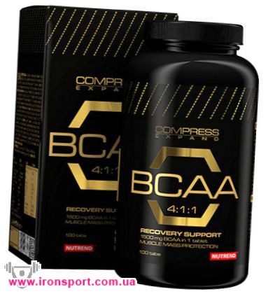Аминокислоты Compress BCAA (100 таб) - спортивное питание