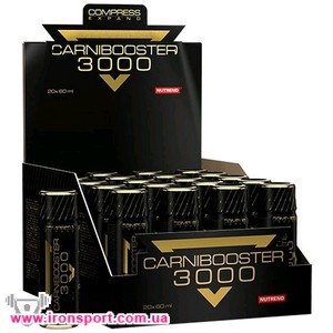 Для похудения, карнитин Compress Carnibooster 3000 (20 х 60 мл) - спортивное питание