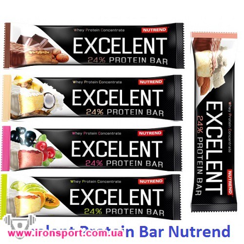Батончики и напитки Excelent Protein bar (85 г) - спортивное питание