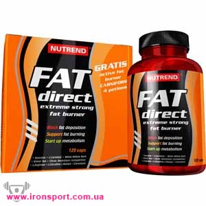Для похудения, карнитин Fat direct (120 кап) - спортивное питание