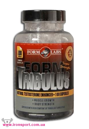 Підвищующі тестостерон Form Tribulus (100 кап) - спортивне харчування
