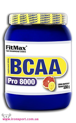 Амінокислоти BCAA Pro 8000 (550 г) - спортивне харчування