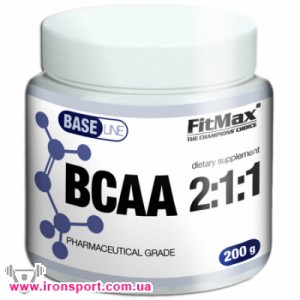 Аминокислоты Base BCAA 2:1:1 (200 г) - спортивное питание