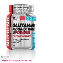 Глютамін Glutamine Mega Strong Powder (500 г) - спортивне харчування