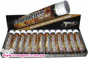 Для схуднення, карнітин L-Carnitine Gold (12x25 мл) - спортивне харчування