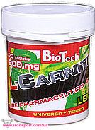 Для схуднення, карнітин L-Carnitine 200mg (70 таб) - спортивне харчування
