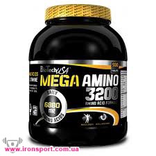 Аминокислоты Mega Amino 3200 (500 таб) - спортивное питание