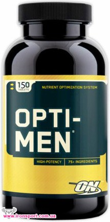 Витамины и комплексы Opti-Men (150 таб) - спортивное питание