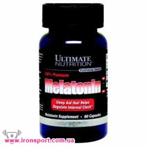 Спеціальне харчування 100% Premium Melatonin (60 кап) - спортивне харчування