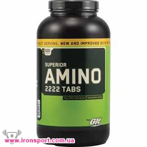 Аминокислоты Superior Amino 2222 Tabs (320 таб) - спортивное питание