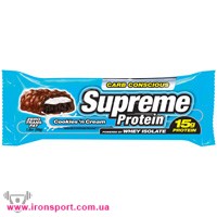 Батончики и напитки Supreme Protein® Bars (Cookies'n Cream) (45 г) - спортивное питание