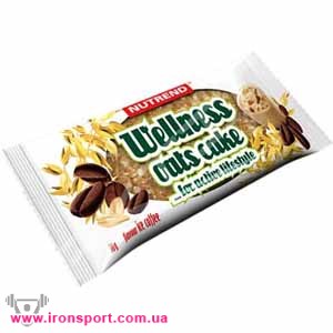 Батончики і напої Wellness oats cake (70 г) - спортивне харчування