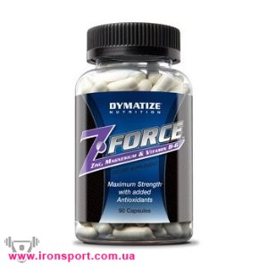 Вітаміни та комплекси Z-Force Zink, Magnesium, Vitamin B6 (90 кап) - спортивне харчування