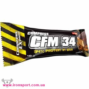 Батончики и напитки Compress CFM 34 (40 г) - спортивное питание