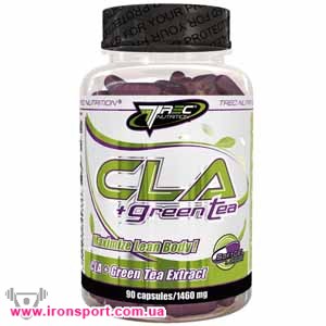 Для схуднення, карнітин CLA+Green tea (180 кап) - спортивне харчування