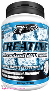Креатин Creatine Micromized 200 Mesh (400 кап) - спортивне харчування