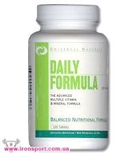 Вітаміни та комплекси Daily Formula (100 таб) - спортивне харчування