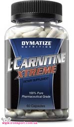 Для похудения, карнитин L-Carnitine Xtreme (60 кап) - спортивное питание