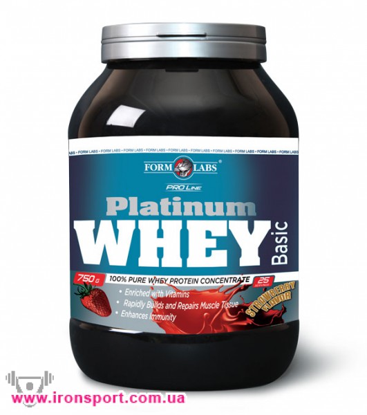 Протеины Platinum Whey Basic (750 г) - спортивное питание