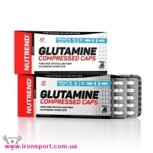 Глютамін Glutamine Compressed Caps (120 кап) - спортивне харчування