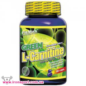 Для похудения, карнитин Green L-Carnitine (90 кап) - спортивное питание