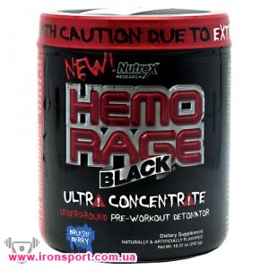 Энергетики Hemo Rage Black Ultra Concentrate (277-292 г) - спортивное питание