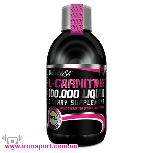 Для похудения, карнитин L-Carnitine 100000 liquid (500 мл) - спортивное питание