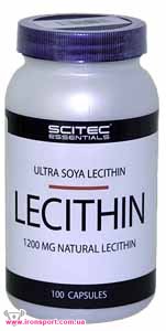 Амінокислоти Lecithin (100 кап) - спортивне харчування