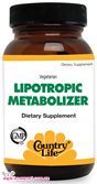 Для похудения, карнитин LIPOTROPIC METABOLIZER (60 таб) - спортивное питание