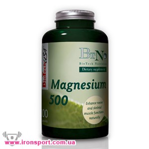Витамины и комплексы Magnesium 500 (120 кап) - спортивное питание
