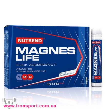Вітаміни та комплекси MAGNESlife (10 х 25 мл) - спортивне харчування