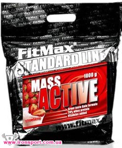 Гейнеры Mass Active (1 кг) - спортивное питание