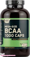 Аминокислоты Mega-Size BCAA 1000 caps (400 кап) - спортивное питание